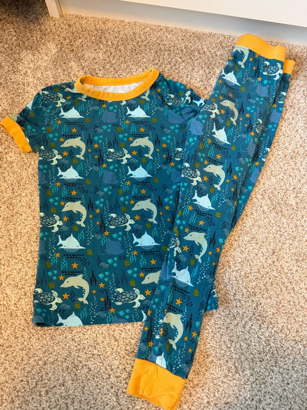 Emerson and Friends Ocean Friends Bamboo Pajamas